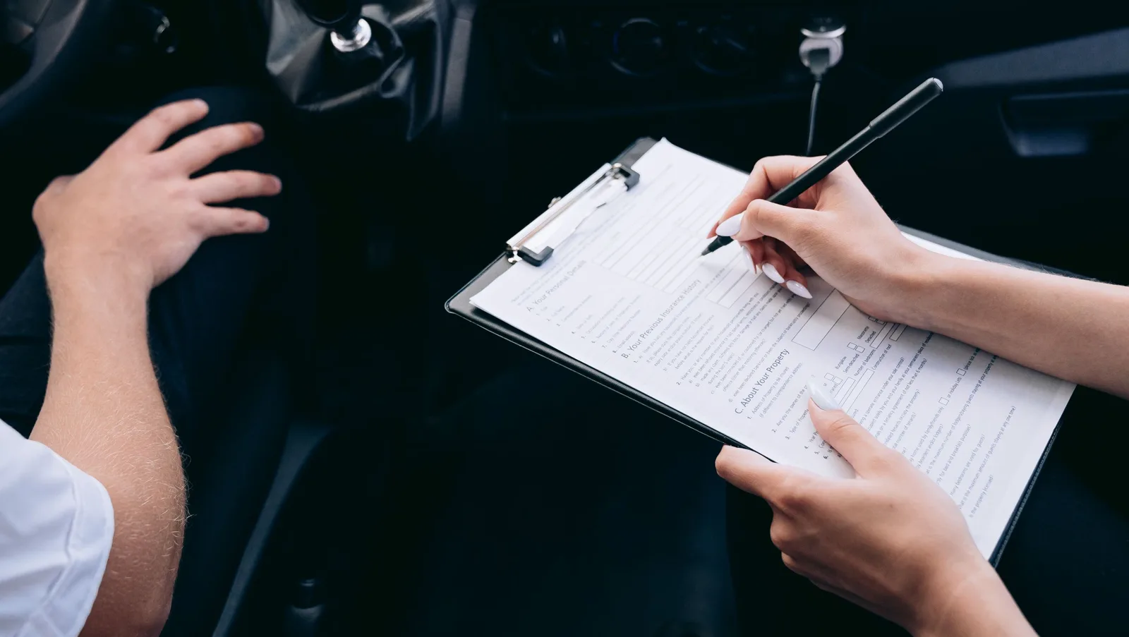 Accident de voiture : constat et déclaration
